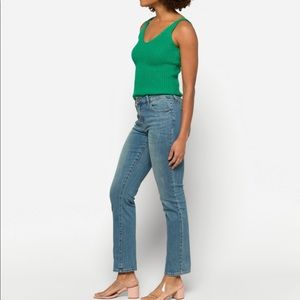 cosmic blue love Straight Leg Jeans for 
